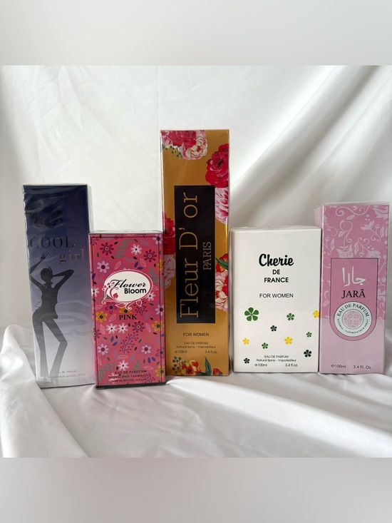 Other - Dubai set of 5 fragrances perfumes sealed new in box lot bundle middle eastern